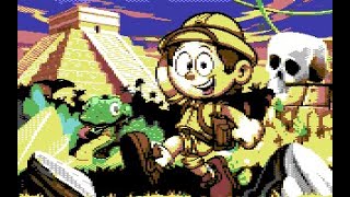 Best Commodore 64 Games - Tony Montezumas Gold (2024 Monochrome Productions)