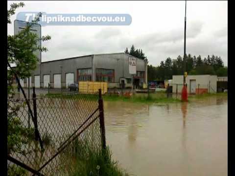 Povodeň v Lipníku - květen 2010 - 1.část