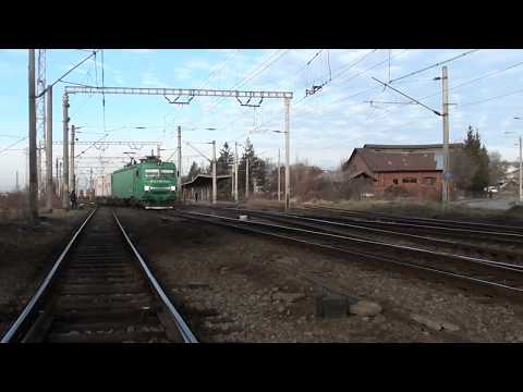 Tren de marfa DB pleaca din statia Suceava cu LEMA 014 - 10.12.2016