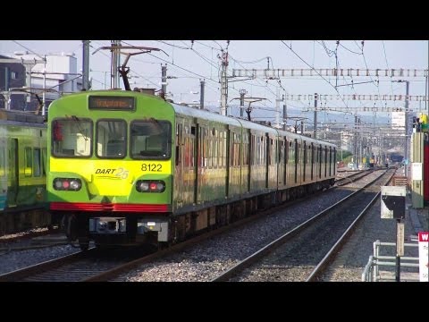 Dart Train number 8122 - Clontarf Road Station, Dublin