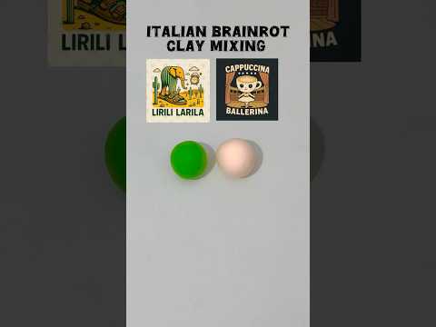 Italian brainrot clay mixing|Delights Guide
