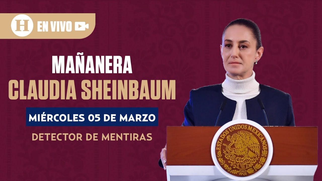 La Mañanera del Pueblo de Claudia Sheinbaum 05/03/25 | El Heraldo de México