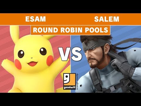 Goodwill $10k Charity Invitational - PG | ESAM (Pikachu) Vs. MVG | Salem (Snake) Round Robin