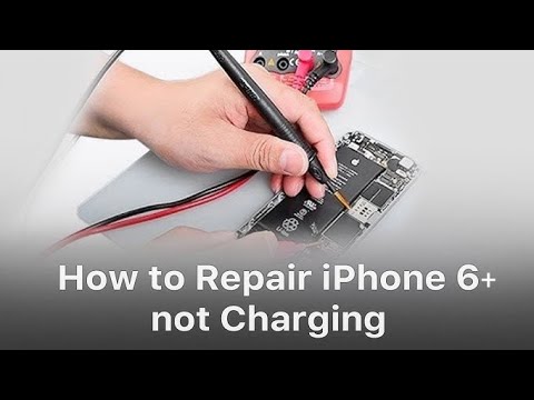 iPhone 6S plus no power - Charging Tristar IC replacement and desolder using hot tweezers