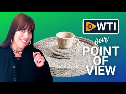 Art PineCone's 13-inch Woven Cotton Rope Round Placemats Set of 4 with Holder Included - WTI product video review