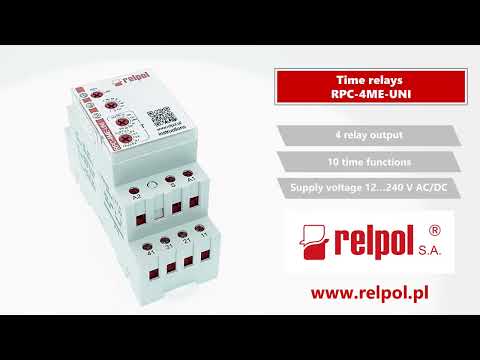 Time relay RPC-4ME-UNI / Przekaźnik czasowy RPC-4ME-UNI - zdjęcie