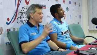 SAS 2015 Post Match PC: Day 2: Paul Van Ass (India)