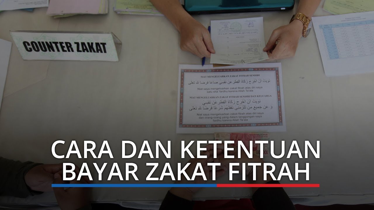 Berikut Waktu Pengeluaran Serta Niat Membayar Zakat Fitrah Bagi Diri Sendiri Dan Anak Tribun Video