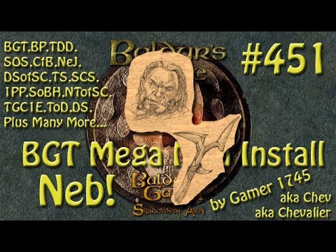 Let's Play Baldur's Gate Trilogy Mega Mod Part 451 Neb the Nasty