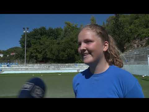 BILI SMO NA TRENINGU ŽNK OMBLA Donosimo dojmove  malih nogometašica uoči početka nove sezone!