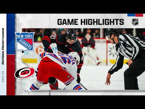 Rangers @ Hurricanes 2/11 | NHL Highlights 2023