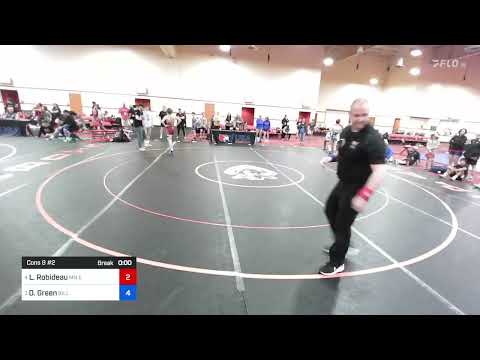 48 Kg Cons 8 #2 - Lincoln Robideau, MN Elite Wrestling Club Vs Daniel Green, Billings Wrestling Cl