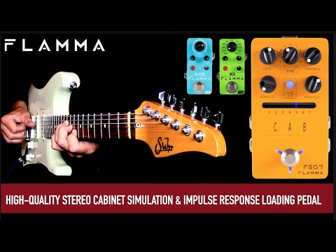 Демонстрация педали эффектов Flamma FS07 Cab