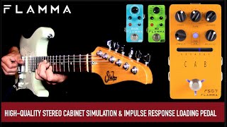 Video thumbnail for Flamma FS07 Cab Stereo Cabinets Simulation Pedal by Mike Hermans
