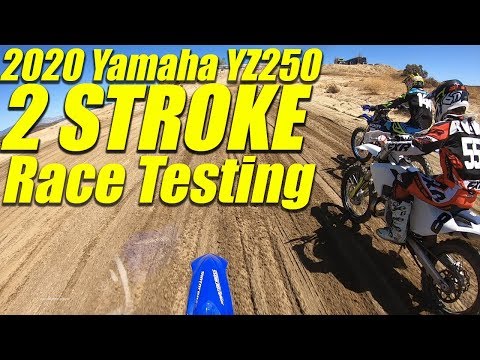 2020 Yamaha YZ250 2 Stroke Race Testing - Motocross Action Magazine