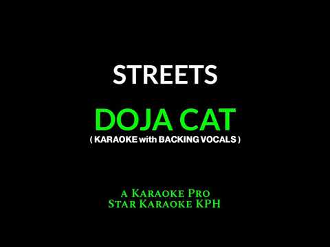 Doja Cat - Streets ( KARAOKE with BACKING VOCALS )