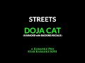 Doja Cat - Streets ( KARAOKE with BACKING VOCALS )