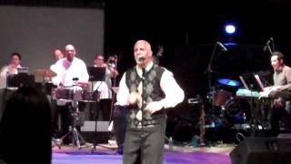 Luis Acosta Singing at the Haiti Benefit Concert