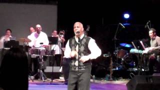 Luis Acosta Singing at the Haiti Benefit Concert