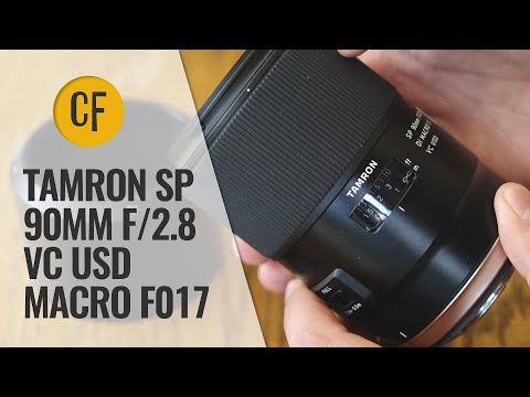 External Review Video iR-OCN8DlZk for Tamron SP 90mm F/2.8 Di VC USD 1:1 Macro Full-Frame Lens (2016)