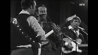 Buck owens and the buckaroos ft Doyle Holley and Don rich - truck drivin’ man live in Norway 1970