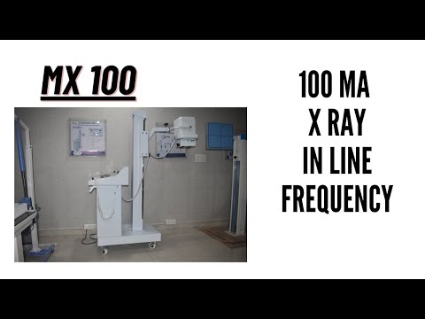 100 mA Fixed X Ray  Machine Line Frequency with Bucky Table and GRID  STARNUKE FX100 AERB Approved