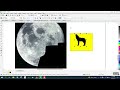 Corel Draw Tips & Tricks Woof Howling at the Moon