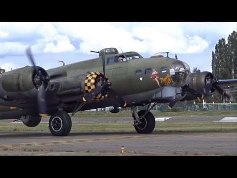 The Liberation Days Airshow part 2 | B-17 Flying Fortress | Yak 3 | Boomerang | Spitfire | Stampe