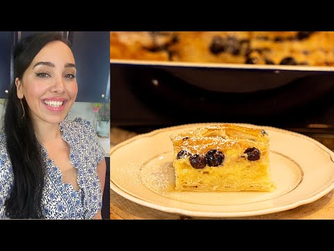 Viral Crinkle Cake Recipe: Blueberry Lemon Crinkle Cake