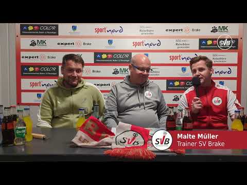 Pressegespräch SV Brake - GW Firrel - 5. September 2025