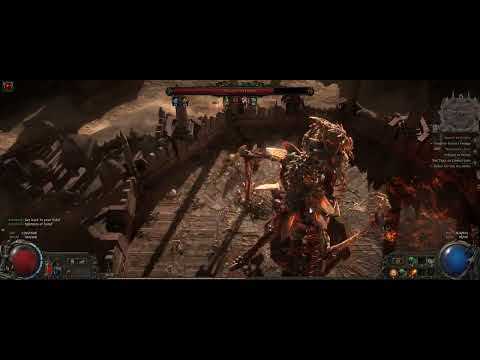 Path of Exile 2 - Tor Gul, The Defiler Bossfight Cruel Difficulty Osteomancer Witch