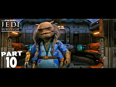 STAR WARS JEDI SURVIVOR PS5 Walkthrough Gameplay Part 10 - THE MANTIS (FULL GAME)
