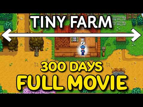 I Achieved Perfection In Stardew Valley BUT On A Tiny Farm