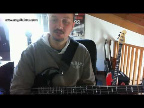 Lezioni di Basso Elettrico - Indipendenza Mano Sinistra - Un po' di ginnastica! (Lez.7)