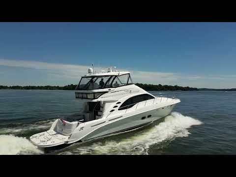 2010 Sea Ray 580 Sedan Bridge UPSIDE Video