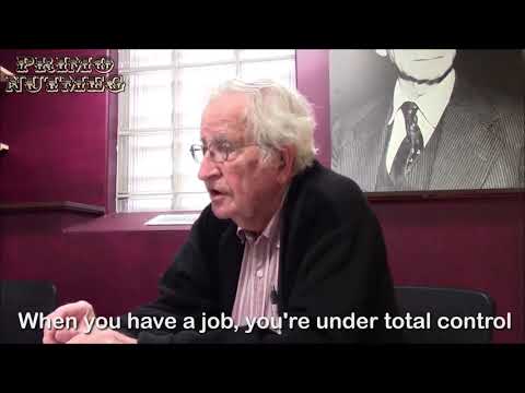 Chomsky on having a job