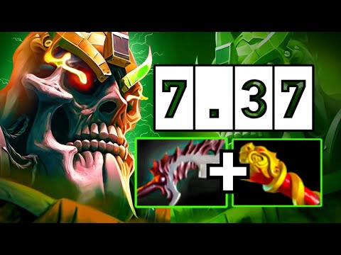 Monkey King Bar + Abbyssal Blade Wraith King 43Kills One Shot Spectral Blade Dota 2