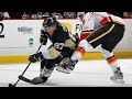 Sidney Crosby skates into the zone, blasts it home ...