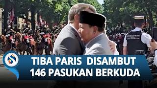 Momen Prabowo Masuk Istana Elysee Dikawal 146 Pasukan Berkuda, Didampingi Didit & Para Menteri