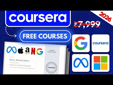 How To Get Coursera Courses for FREE with Certificates in 2025 | Step by Step Complete Guide