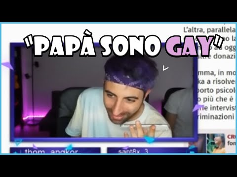 SOCIALBOOM AMMETTE DI ESSERE GAY MA SUO PADRE NON LA PRENDE BENE....