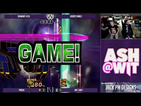 Pooch (Samus) vs WIT | ORLY (Captain Falcon) - ASH@WIT #126 Project M Loser's Finals