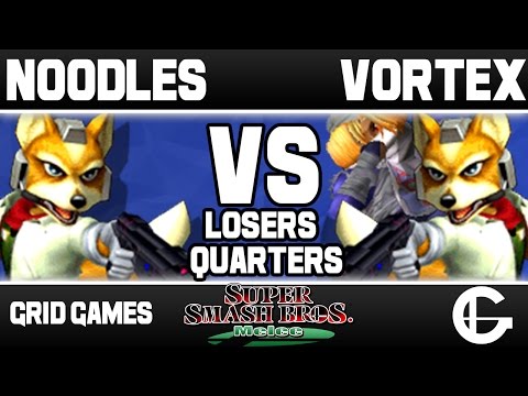 Noodles (Fox) VS Vortex (Sheik/Fox) | Grid BiWeekly Losers Quarters