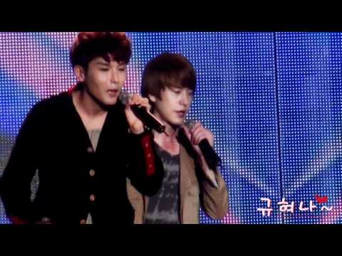 110826 World Championships Daegu-sorry sorry_kyuhyun