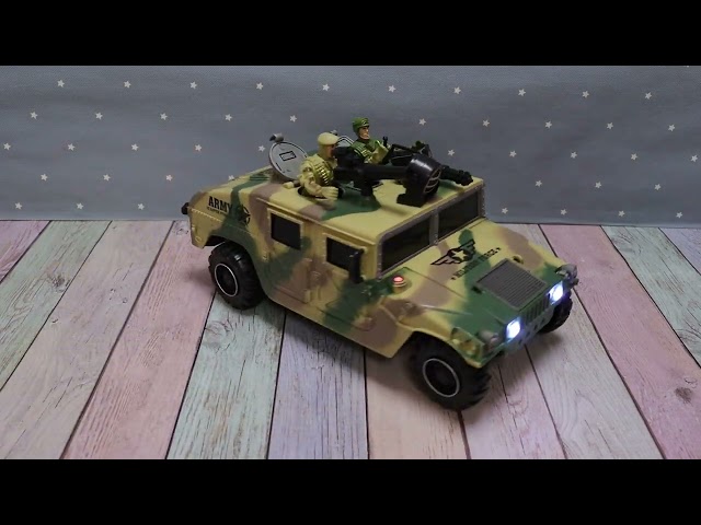 Джип Lanson Toys Military vehicle - видео