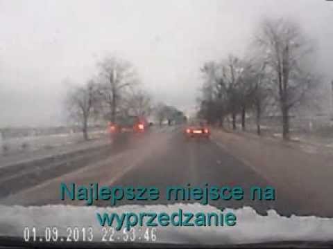 DK17 droga na Lublin.