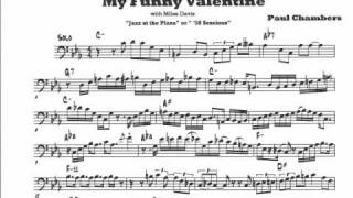 Paul Chambers:  My Funny Valentine Solo
