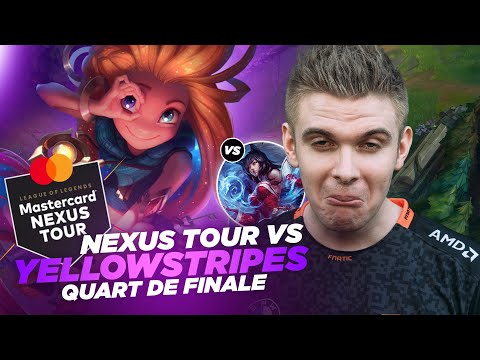 RHOBALAS : GAME 3 QUART DE FINALE MNT VS YELLOWSTRIPES - ZOE VS AHRI | LOL FR