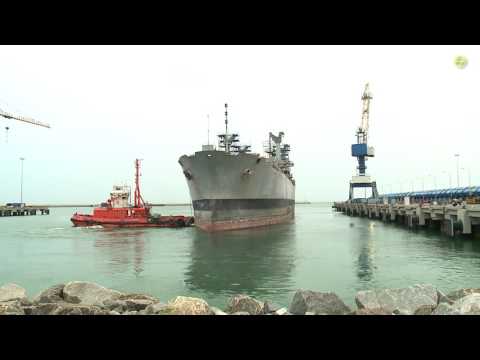 Shipyard and Shiplift video