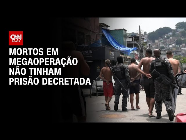 Megaoperação Rio: Nenhum dos 115 mortos eram alvos da ação policial | CNN ARENA